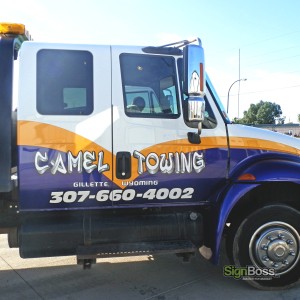 Camel Towing – Partial Wrap