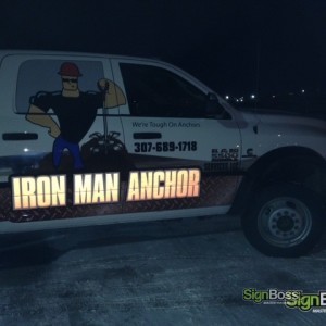 Iron Man Anchor – Custom Reflective Fleet Graphics