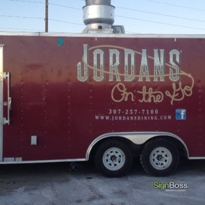 Jordan’s On the Go – Trailer Graphic Logo Design