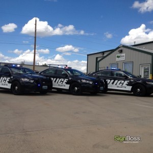 City of Gillette – Police Dept. Fleet Graphics