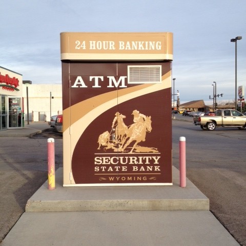 Security State Bank Gillette ATM Wrap