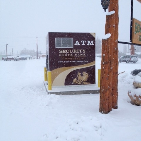 Security State Bank Greybull ATM Wrap