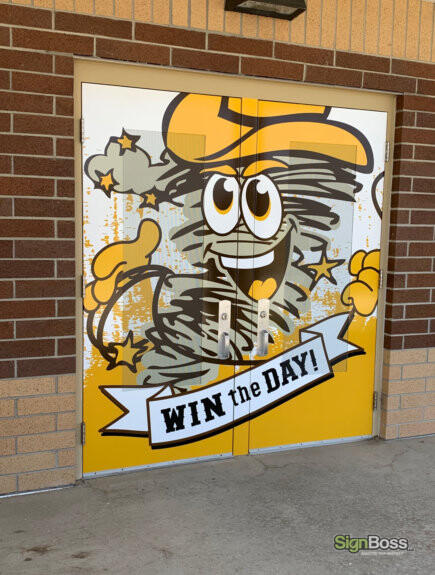 Vinyl Door Wraps in Gillette WY