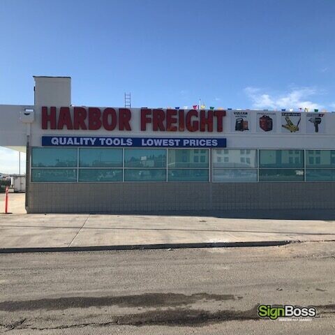 Harbor Freight Channel Letters