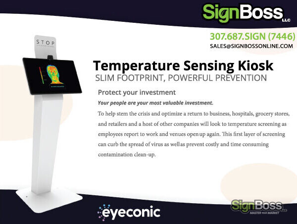 Temperature Sensing Kiosks in Gillette WY