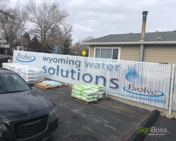 Chain Link Fence Slats in Gillette WY