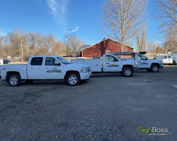 Contractor Fleet Graphics in Sheridan WY