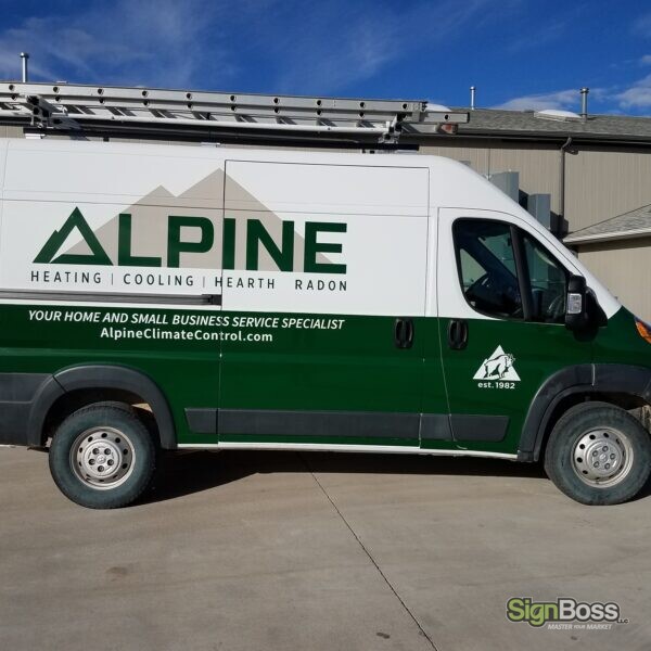 Fleet Van Graphics in Sheridan WY