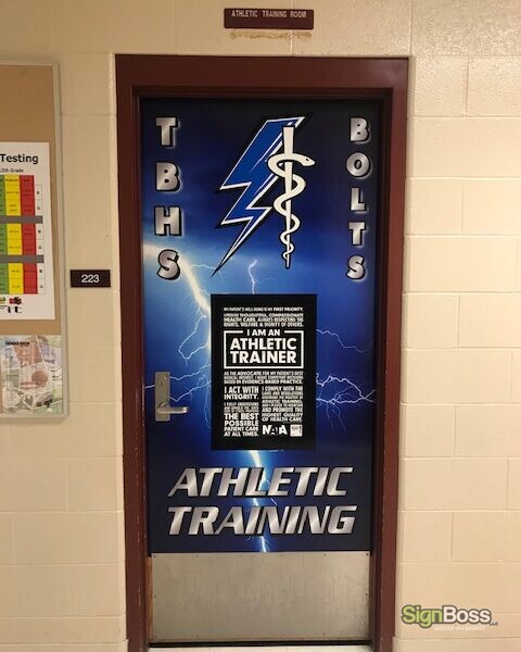 Brand your school with vinyl graphics in Gillette WY