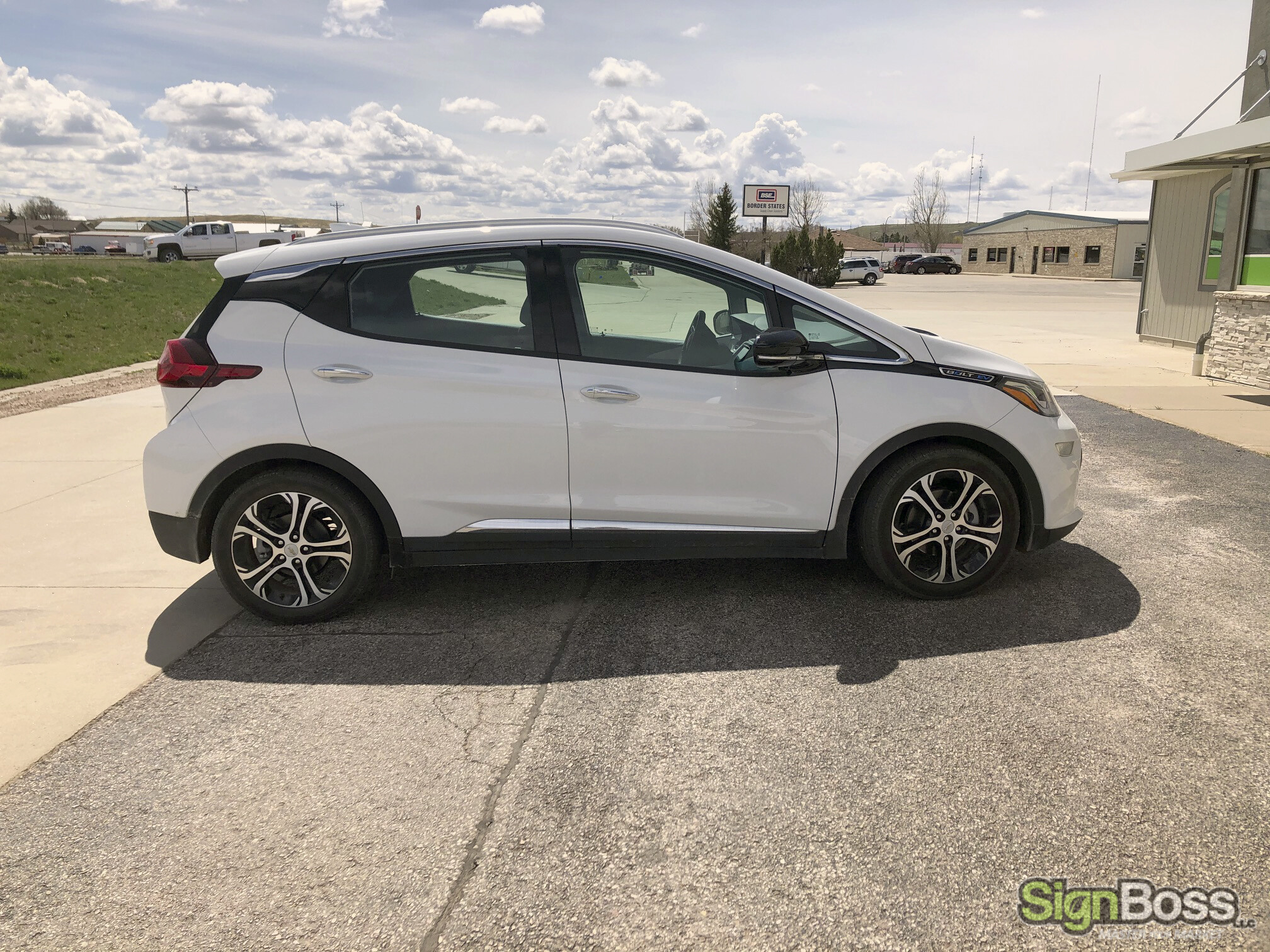 A look at the Chevy Bolt Electric Vehicle Before the Car Wraps