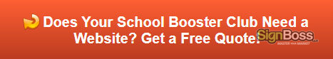 Free quote on school booster club websites