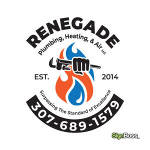 Renegade Plumbing Logo Design