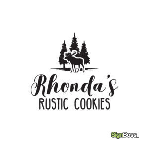 Rhonda’s Rustic Cookies Logo Design