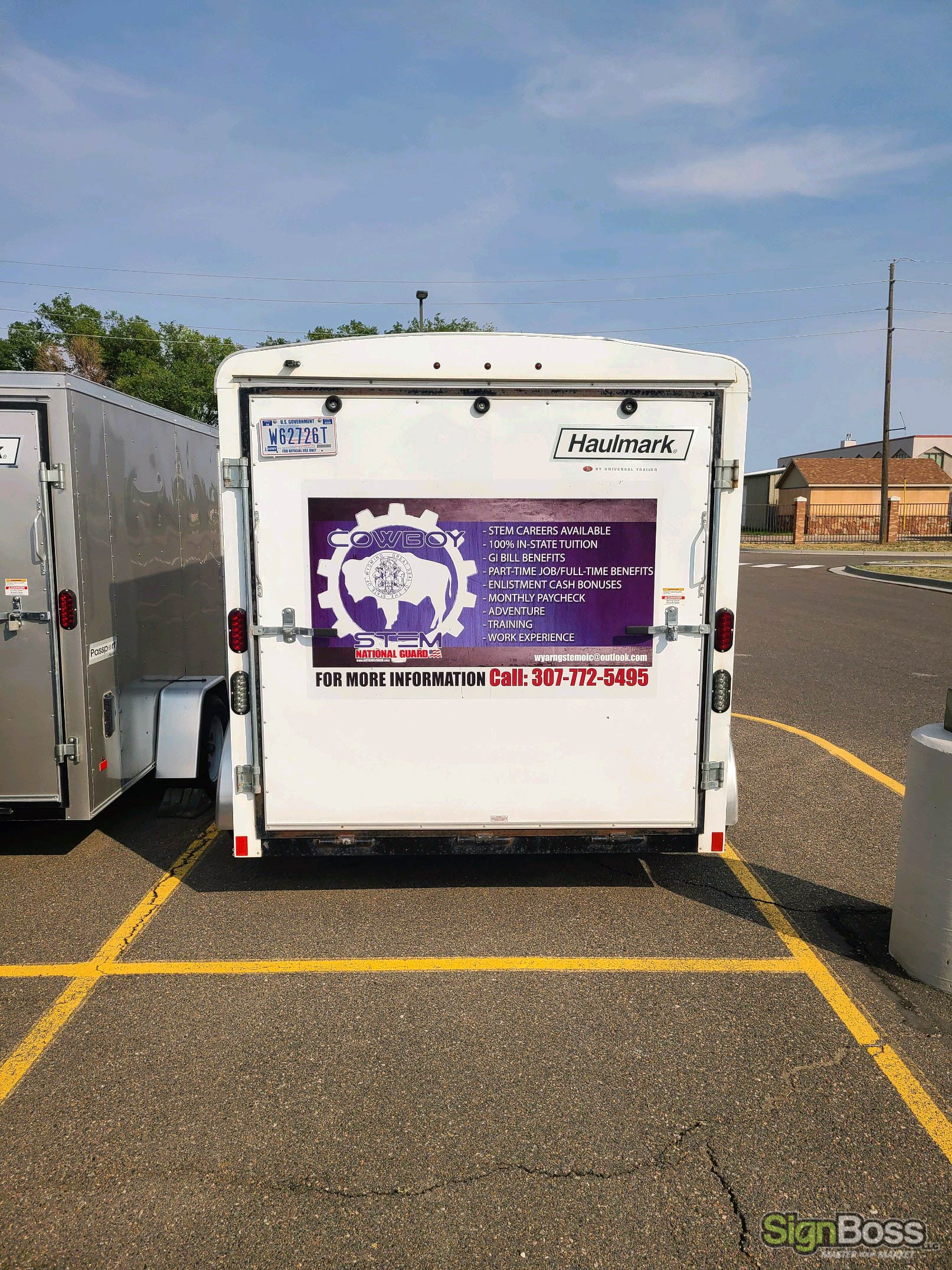 A look at the old Trailer for WY National Guard