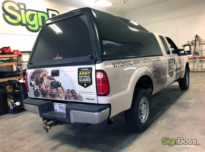 Pickup Truck Graphics in Cheyenne and Wheatland WY