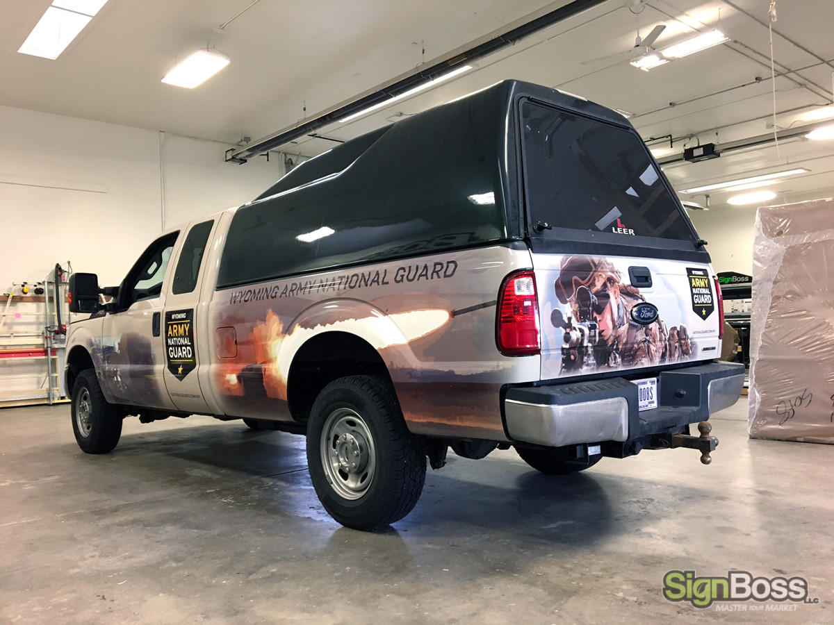 Truck Wraps in Cheyenne and Wheatland WY