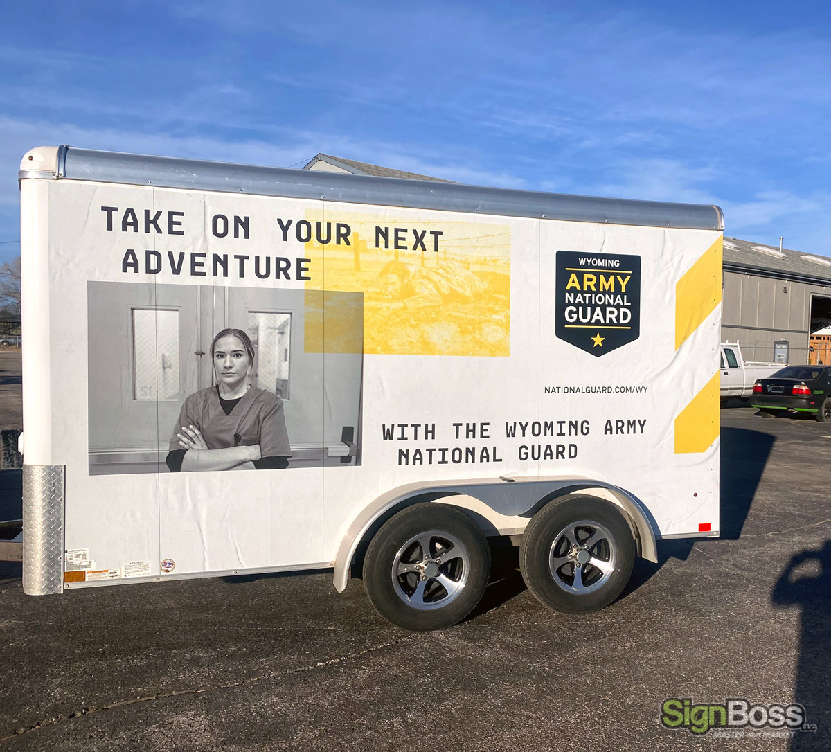 Truck and Trailer Graphics in Cheyenne and Wheatland WY