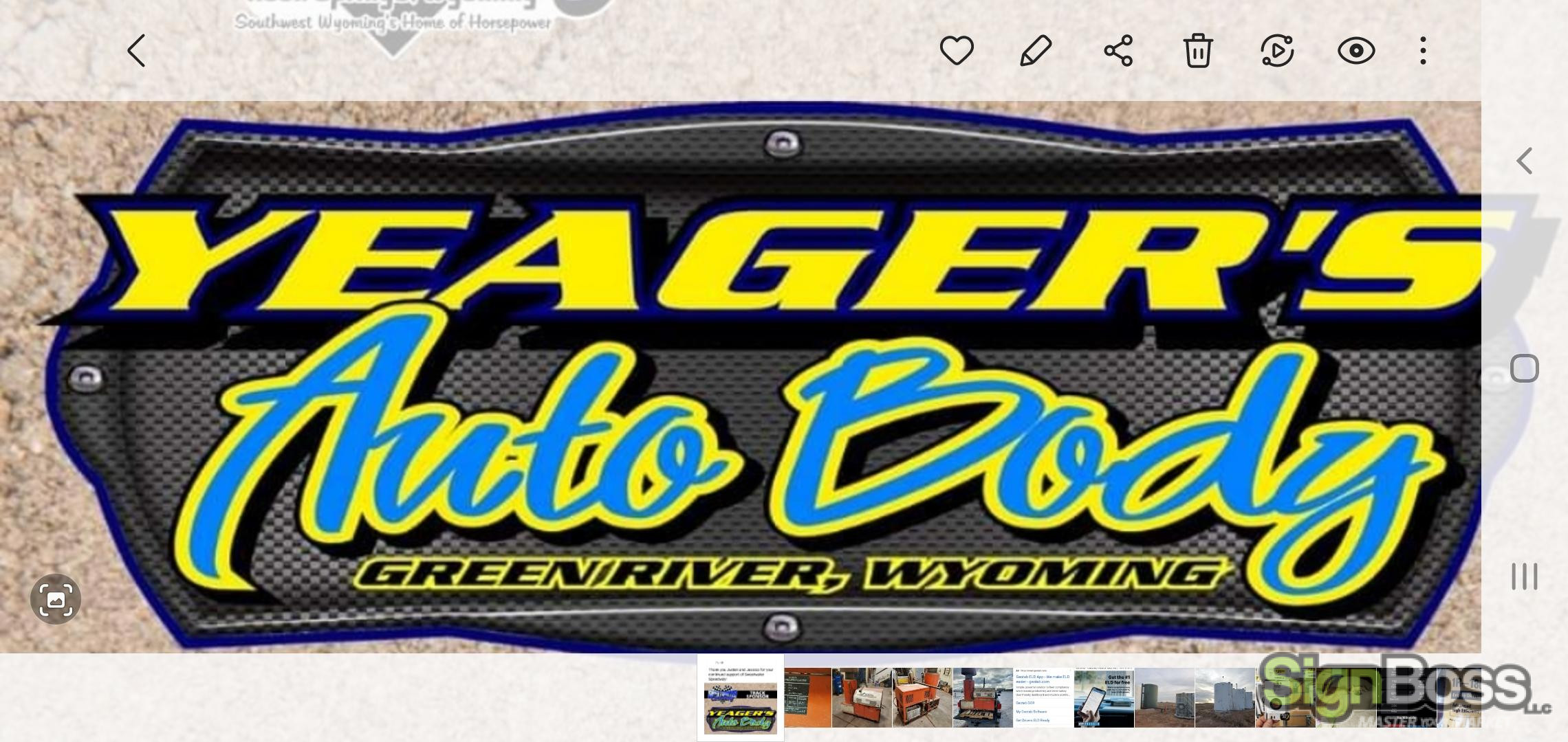 Logo design and truck decals in Gillette WY